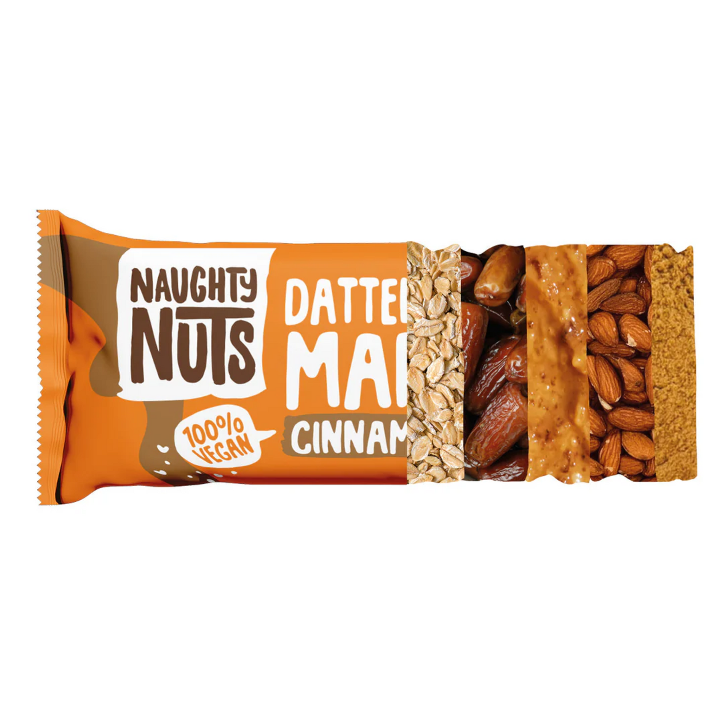 Date bar, almond cinnamon roll