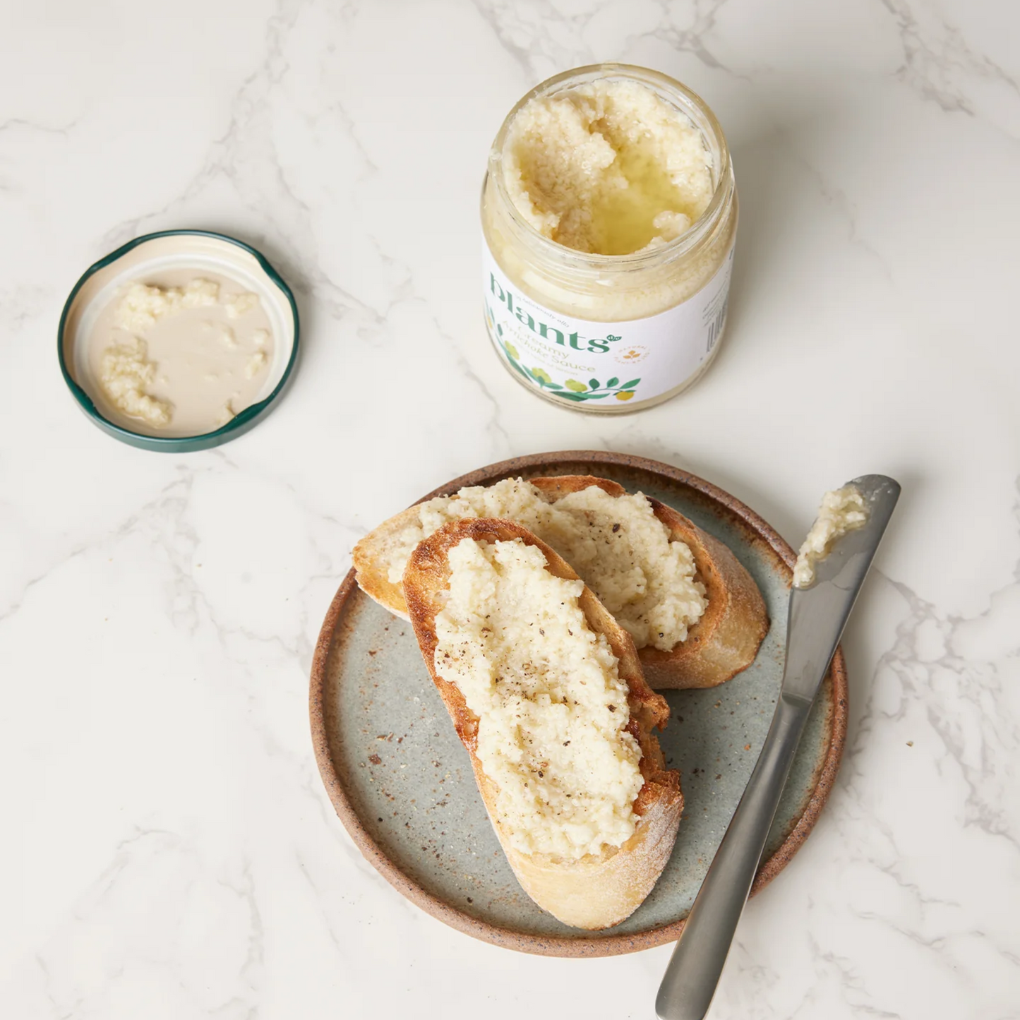 Creamy artichoke sauce