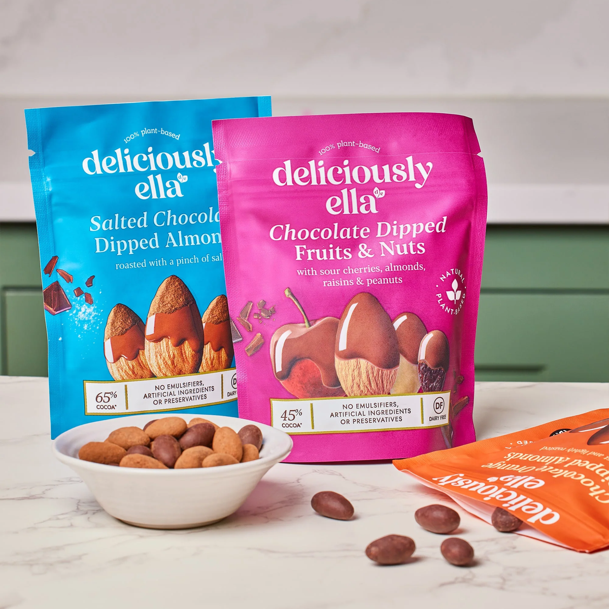 Choc Dipped Fruits & Nuts, 75g