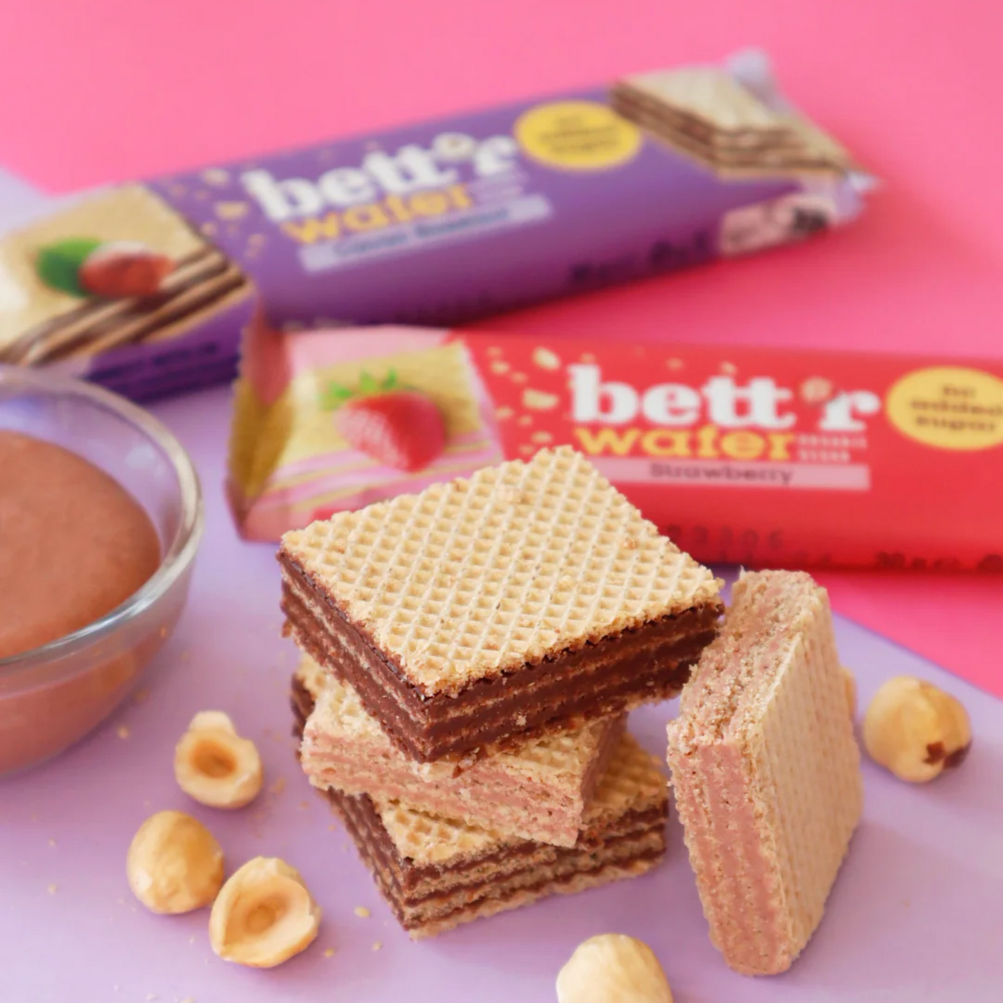 Hazelnut cacao wafer (no added sugar