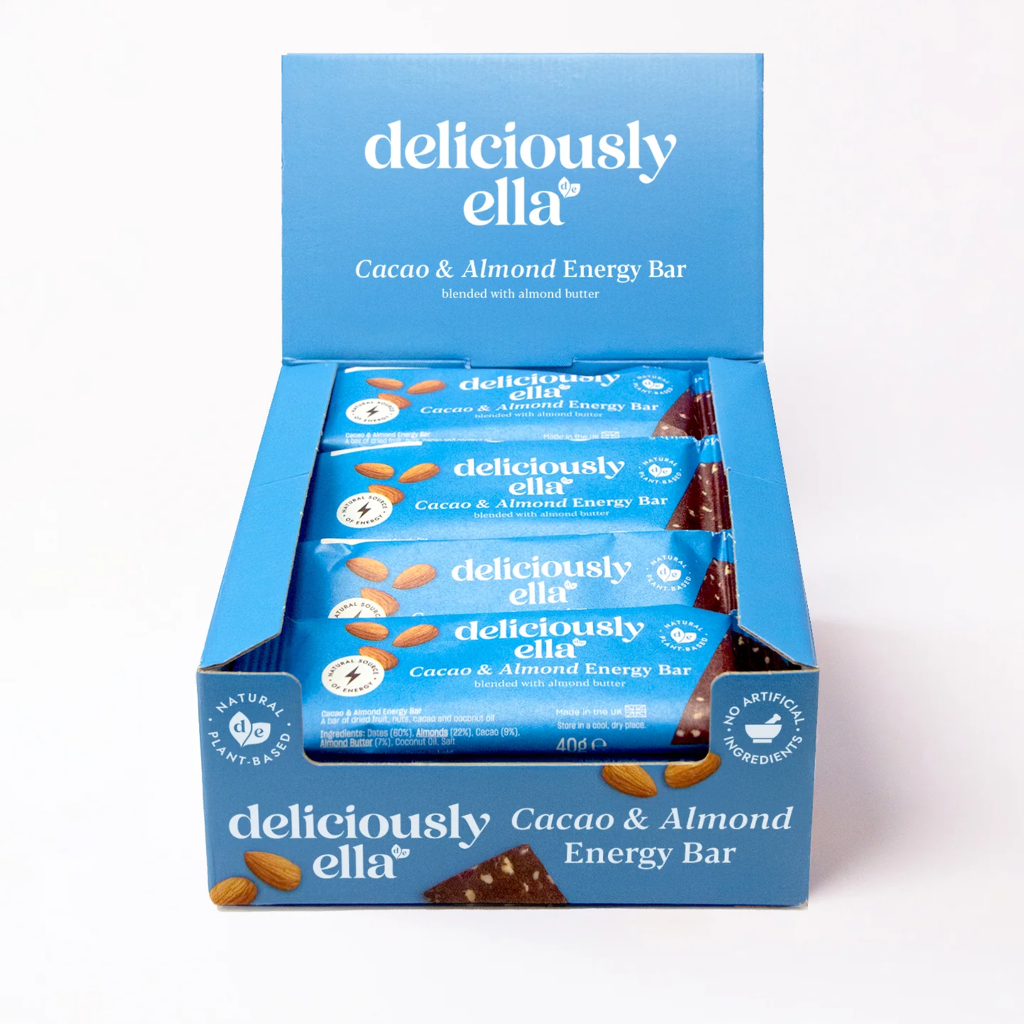 Cacao almond energy bar