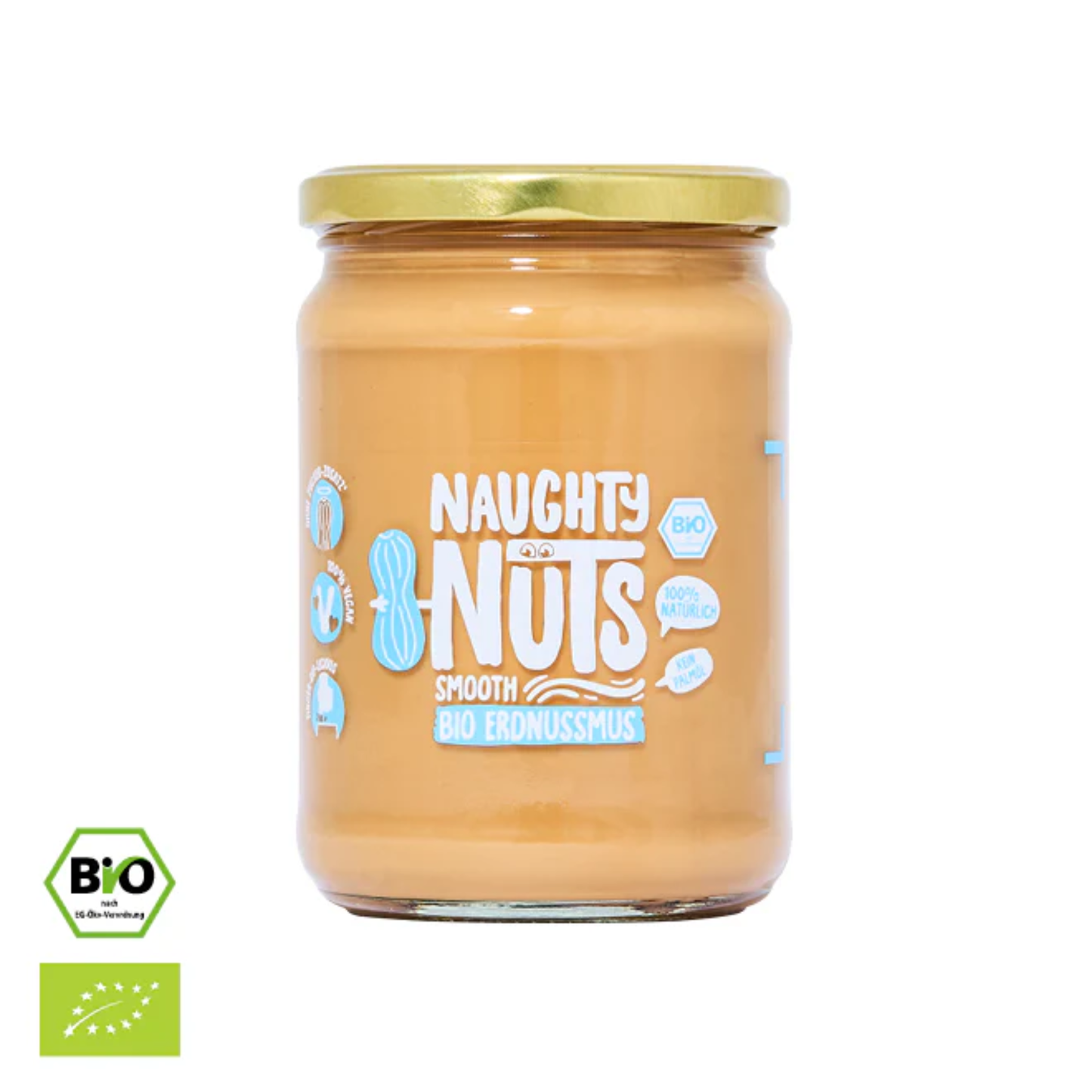 Peanut butter smooth, 500g (Organic)