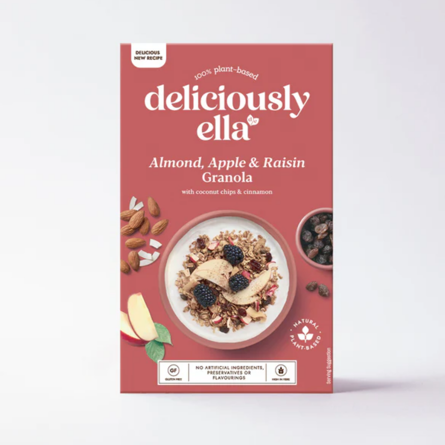 Almond, apple & raisin granola