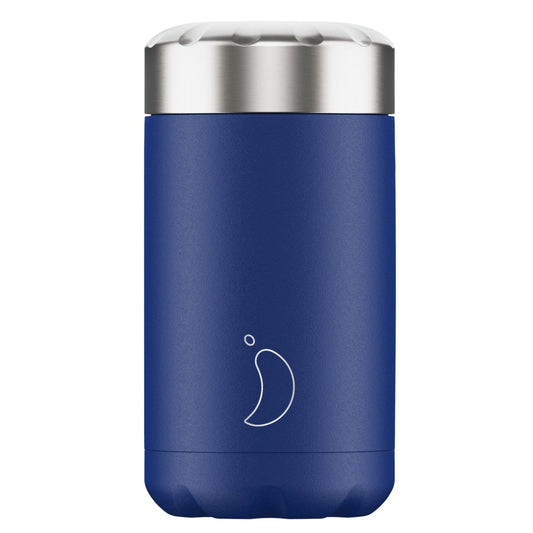 Food Pot Matte Blue, 500ml