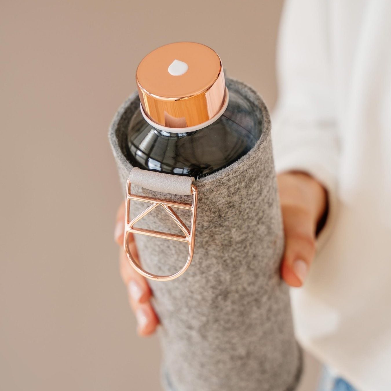 Mismatch Felt Rose Gold