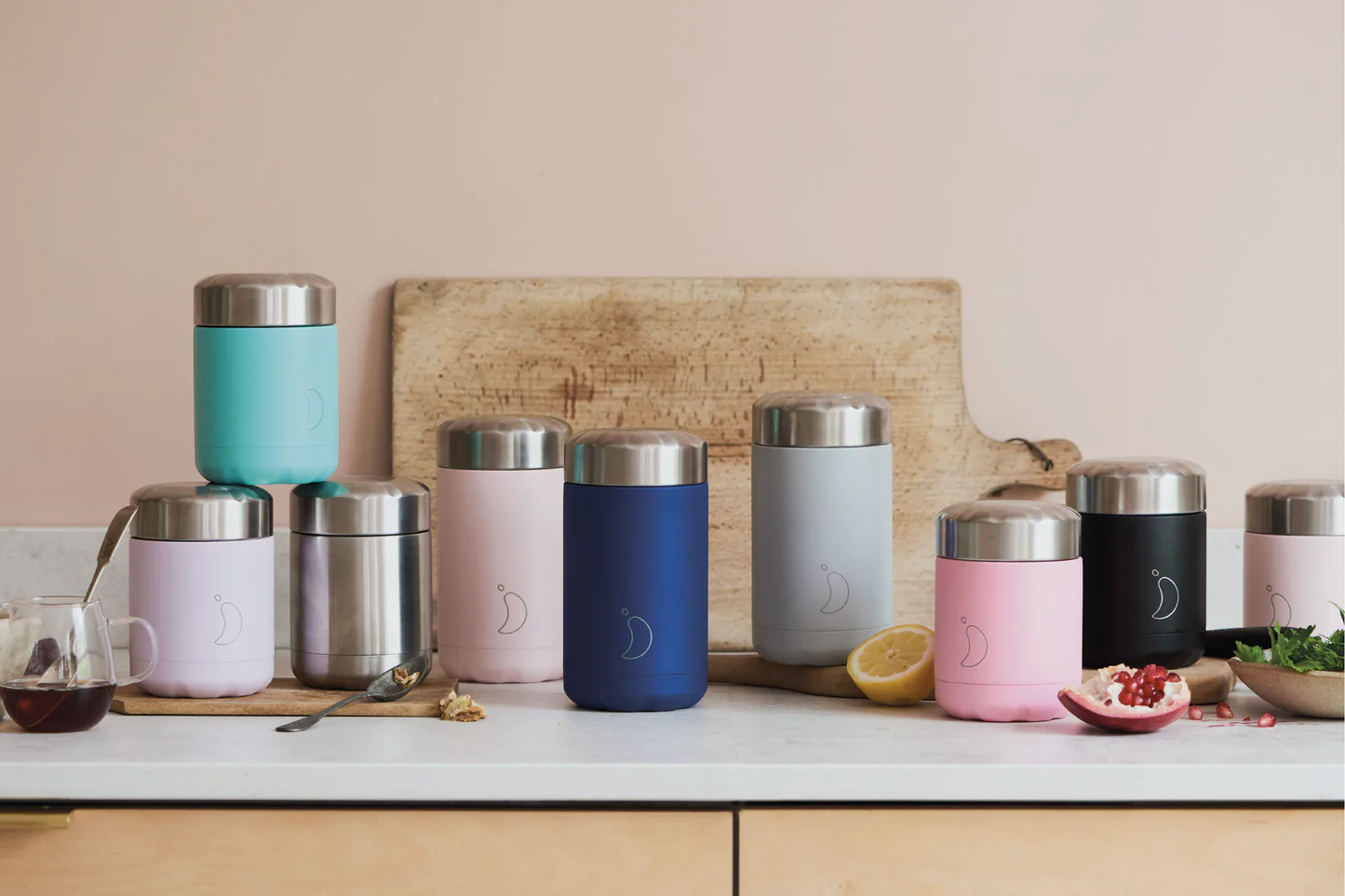 Food Pot Pastel Pink, 500ml