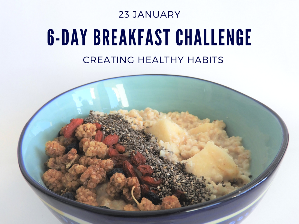 6 Day Healthy Breakfast challenge!