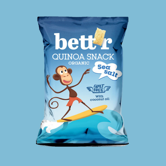 Quinoa Snacks, Sea Salt 50g