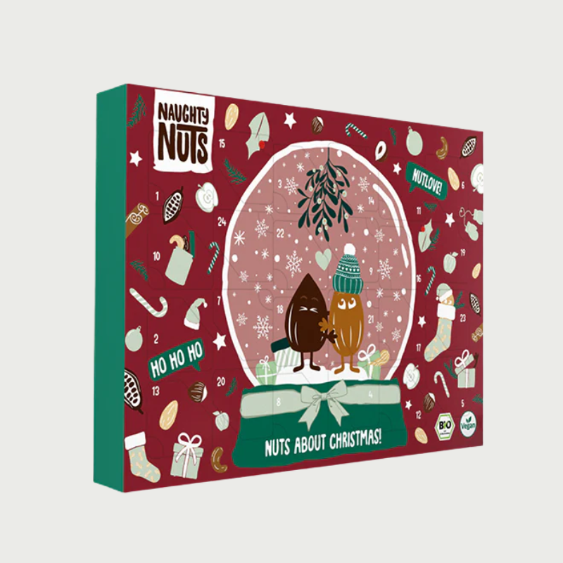 Advent calendar, nut butter cups