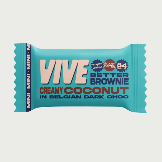 Protein Brownie Mini, Creamy coconut