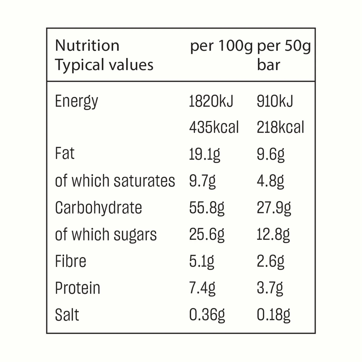 Cacao Oat Bar Multipack of 3