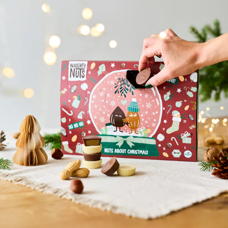 Advent calendar, nut butter cups