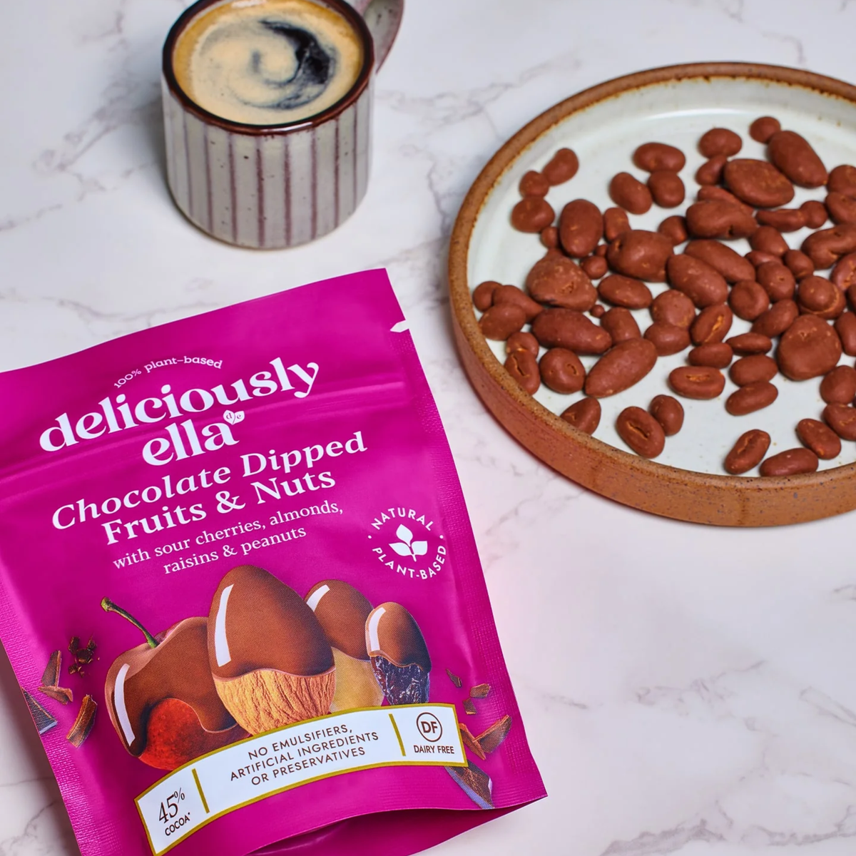 Choc Dipped Fruits & Nuts, 75g