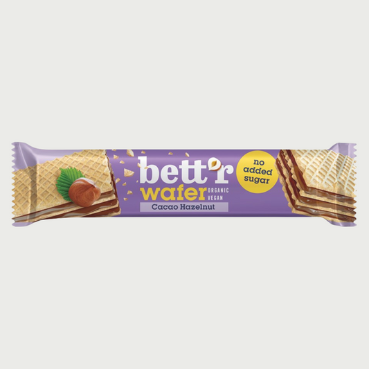 Hazelnut cacao wafer (no added sugar