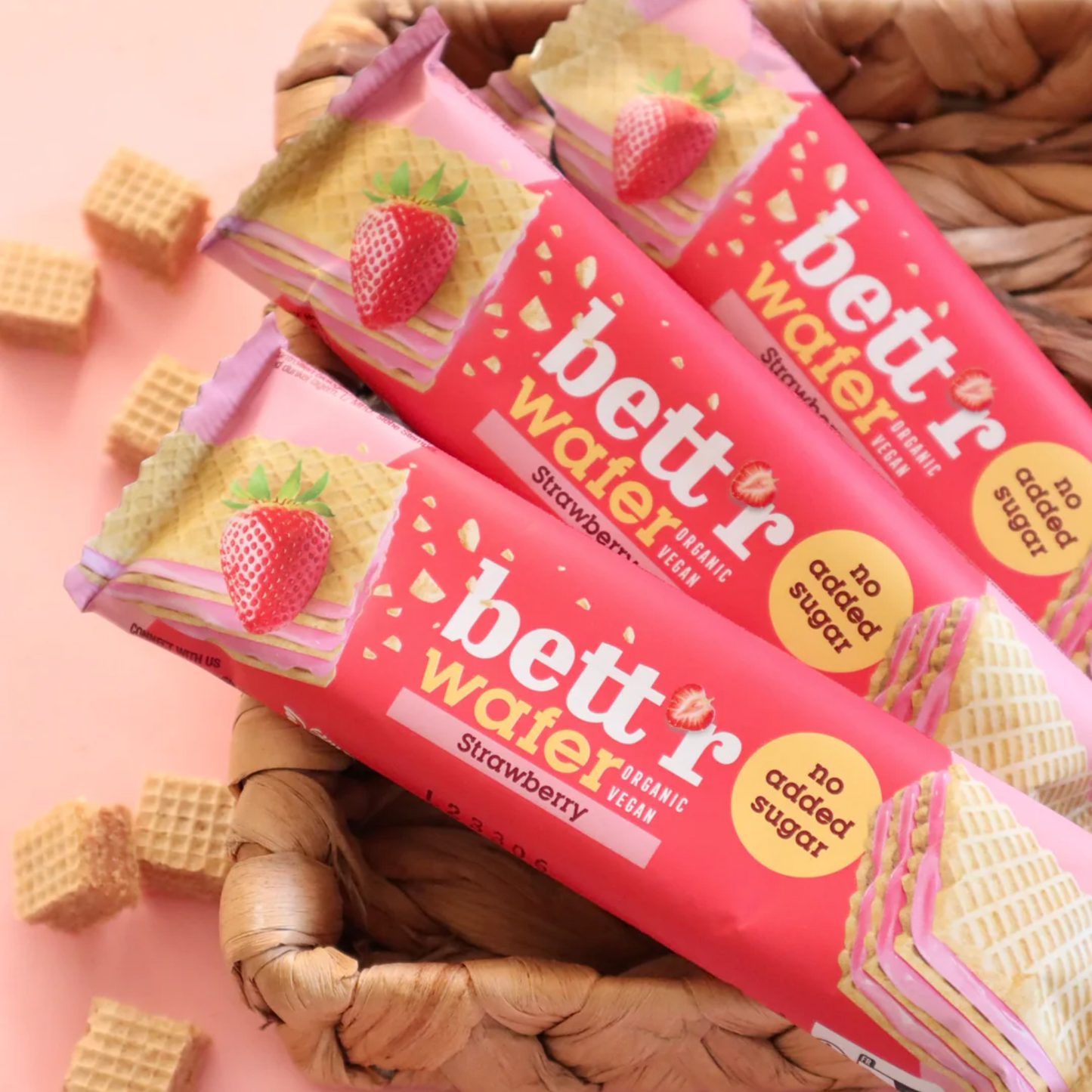 Cashew Strawberry wafer (no added sugar)