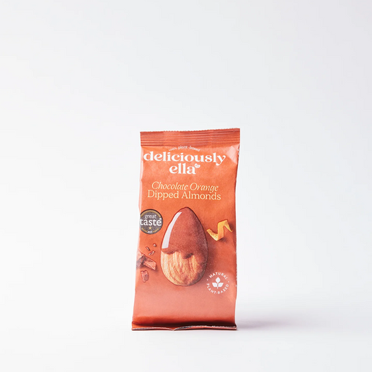 Choc Orange Dipped Almonds, 30g