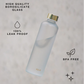 Velvet white glass, 750ml