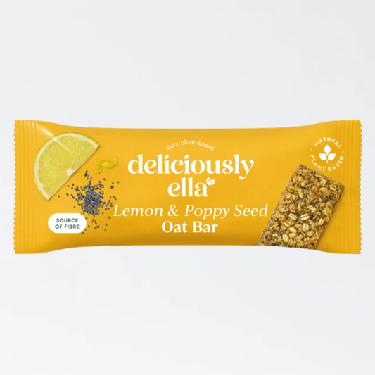 Lemon & poppy seed oat bar