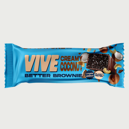 Better Brownies Creamy coconut