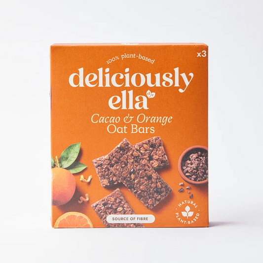 Cacao orange oat bar 3 pack
