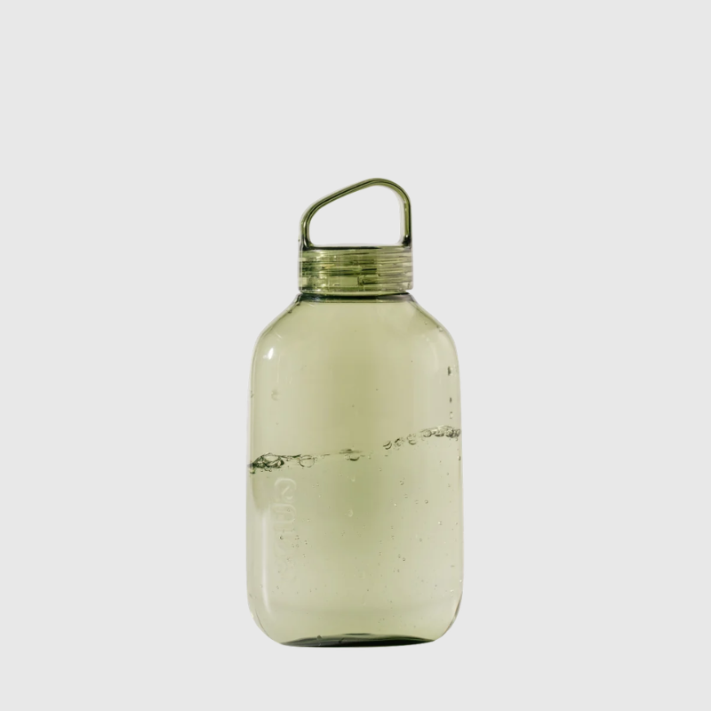 Flat bottle, Sage 500ml
