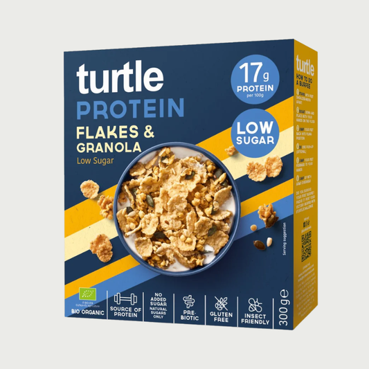 Protein Flakes & Granola, Low sugar