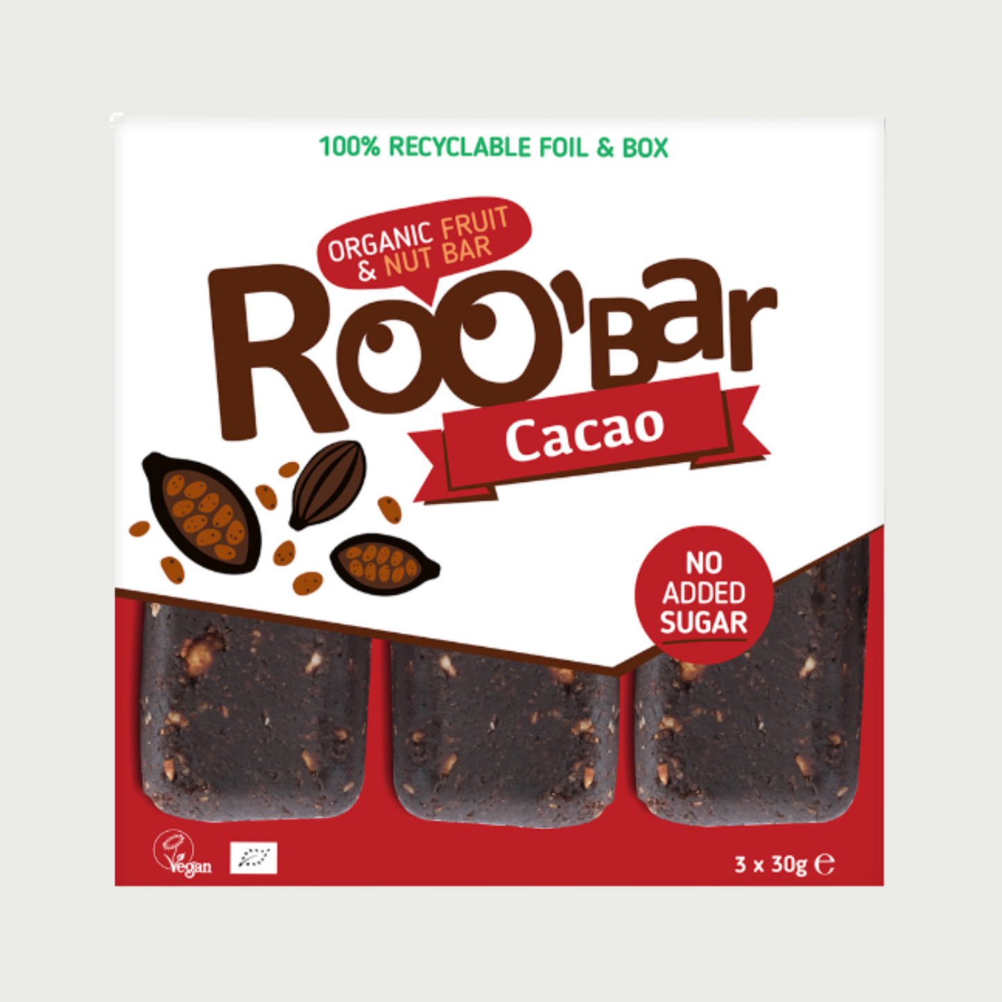 Cacao bar 3x30g
