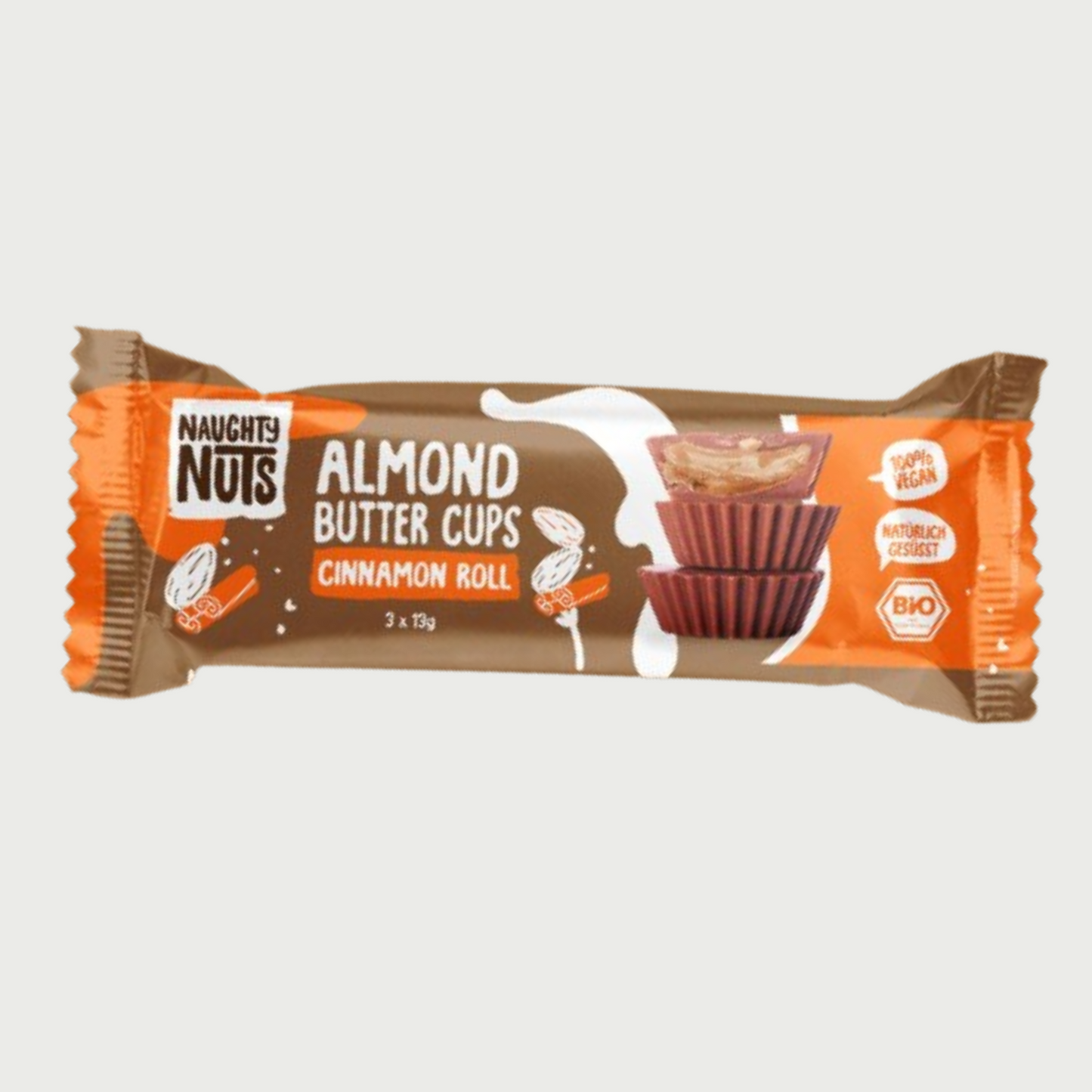 Almond butter cups, Cinnamon roll