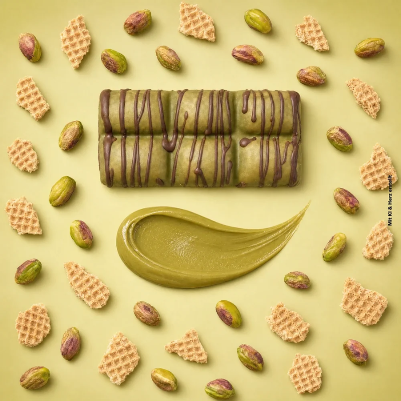 Waffle, Pistachio