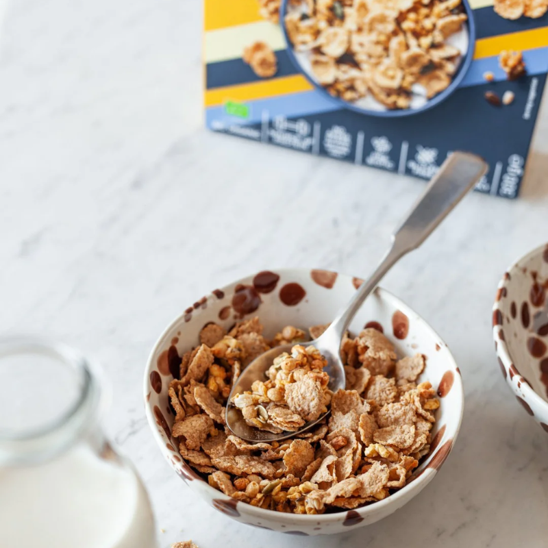 Protein Flakes & Granola, Low sugar
