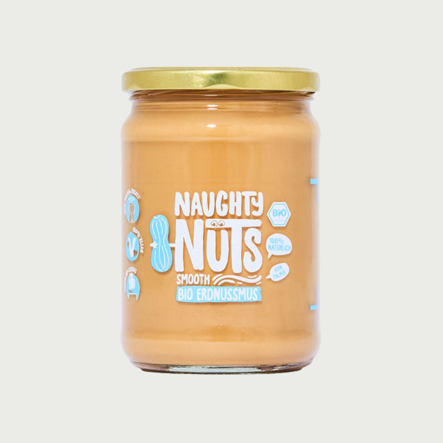 Peanut butter smooth, 500g (Organic)