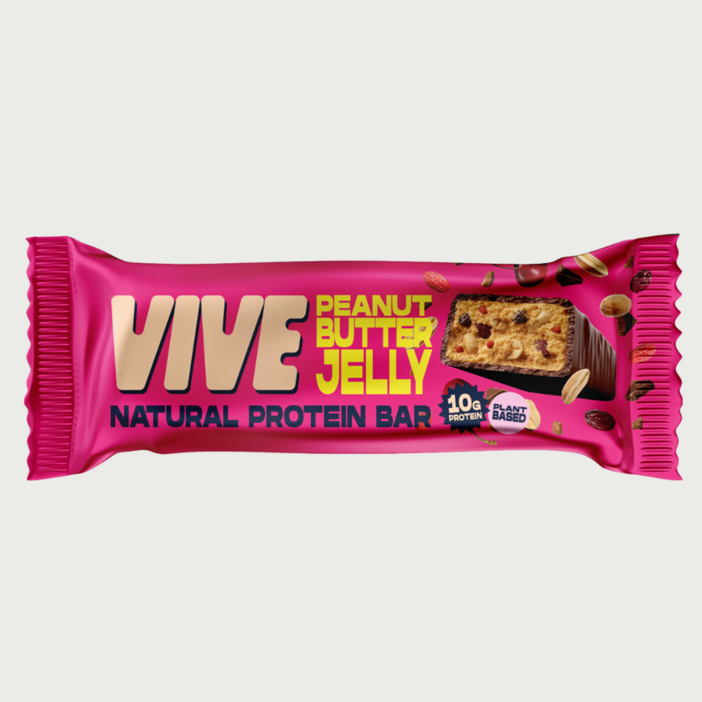 Peanut Butter Jelly Protein Bar