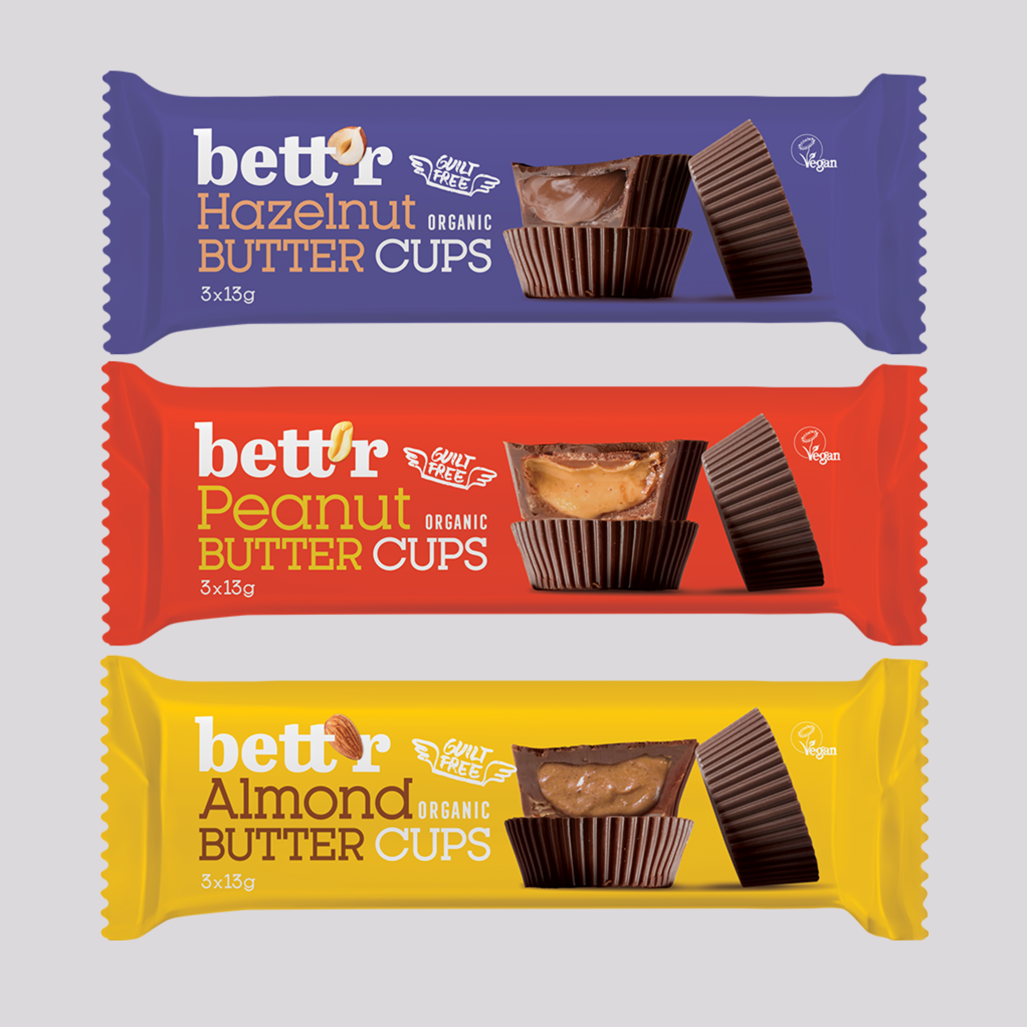 Nut Butter Cups bundle Flavours for Health