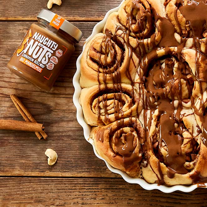 Almond butter cinnamon roll