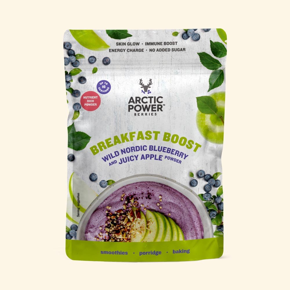 Blueberry & apple powder, 70g