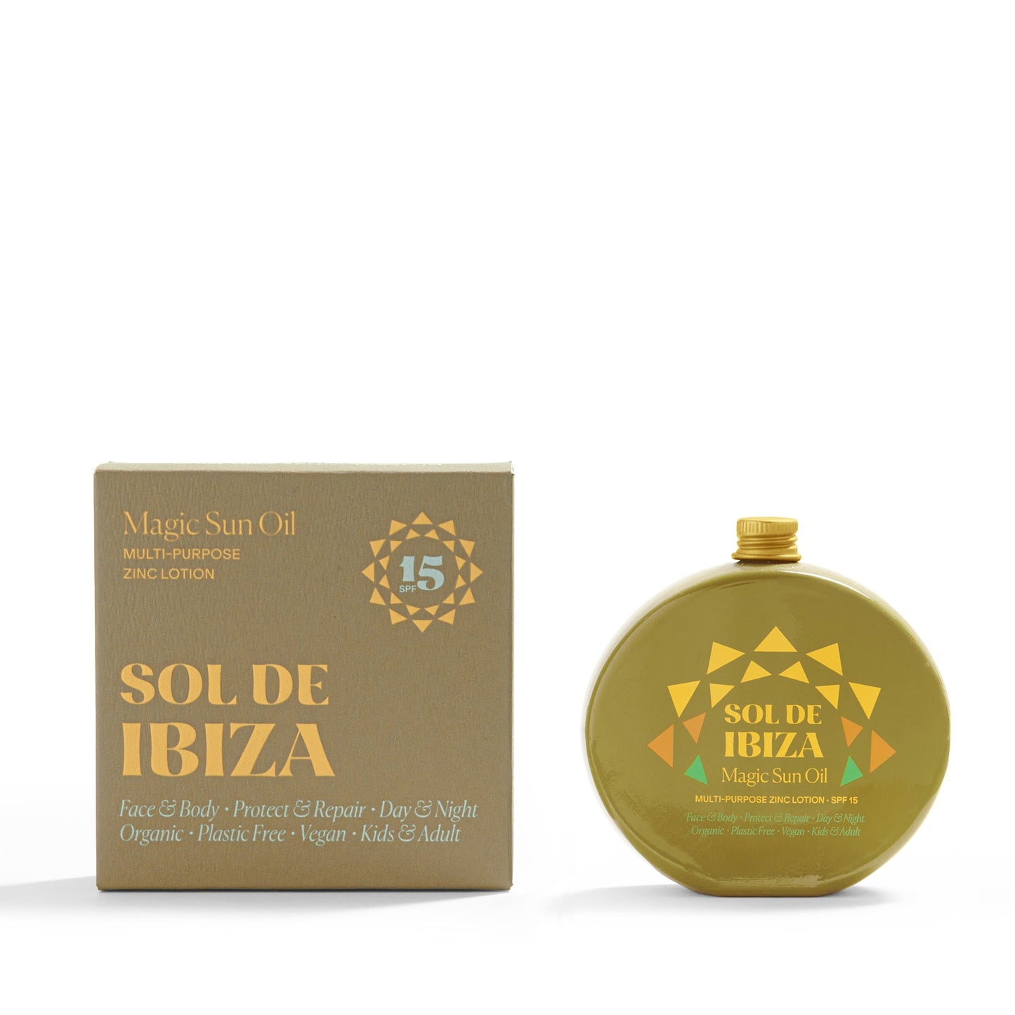 Magic sun oil, face & body SPF15, 100ml