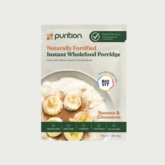 Instant Porridge, Banana & Cinnamon