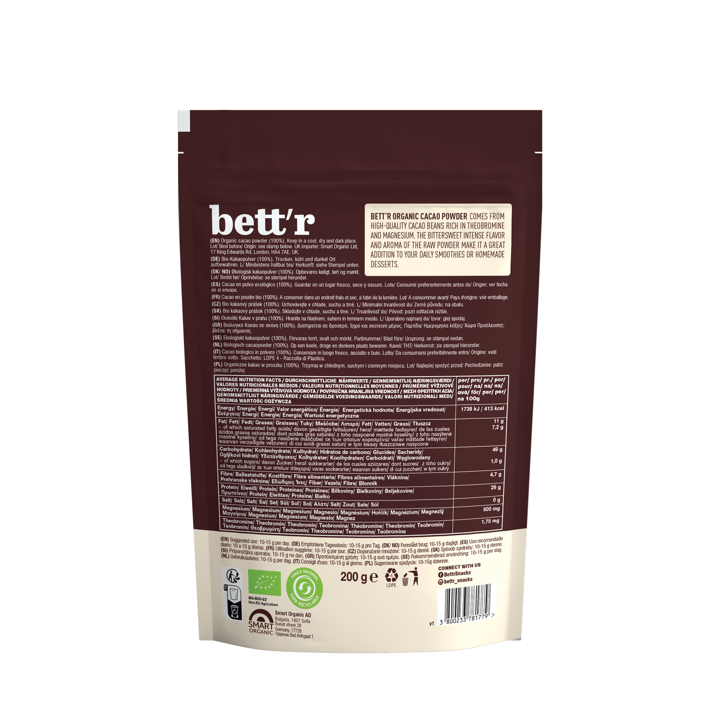 Cacao powder