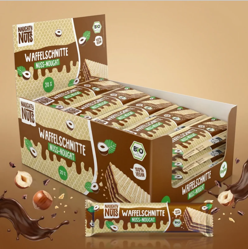 Wafer, Choc hazelnut, box of 20