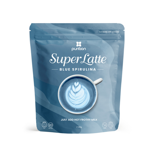 Blue Spirulina Latte