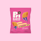 Oaty pocket, raspberry jam