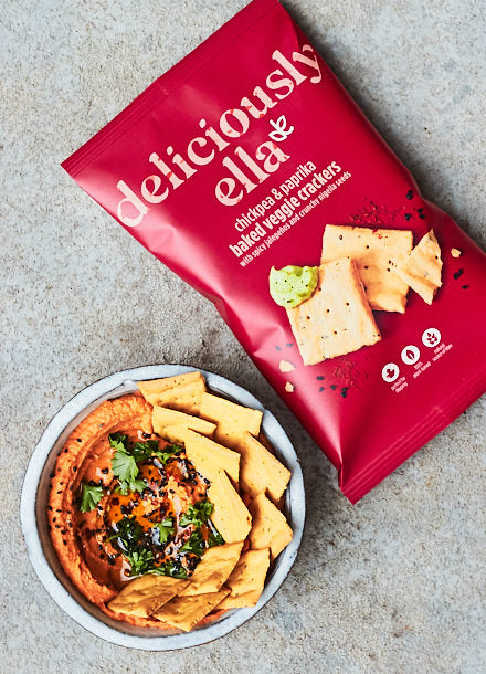 Chickpea & Paprika Crackers