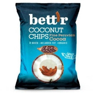 Coconut chips with cacao