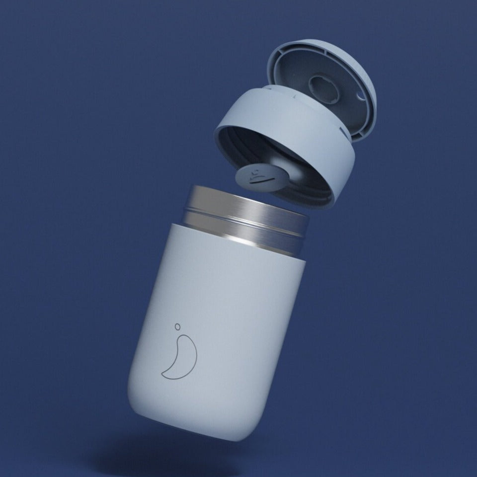Frost Blue Coffee Cup, 340ml